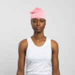 spandex cap-Pink