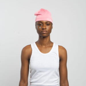 spandex cap-Pink