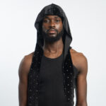 Black diamond -velvet durag