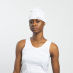 spandex cap-White
