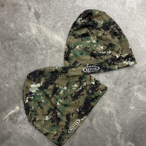 Digital camouflage spandex cap