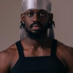Grey silk durag