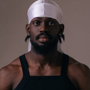 White silk durag