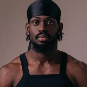 Black silk durag